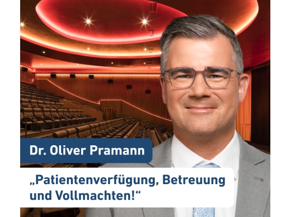Live Talk mit Dr. Oliver Pramann – Patientenverfügung, Betreuung und Vollmachten